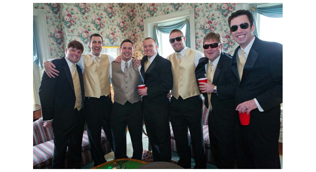 The Groom and his Groomsmen