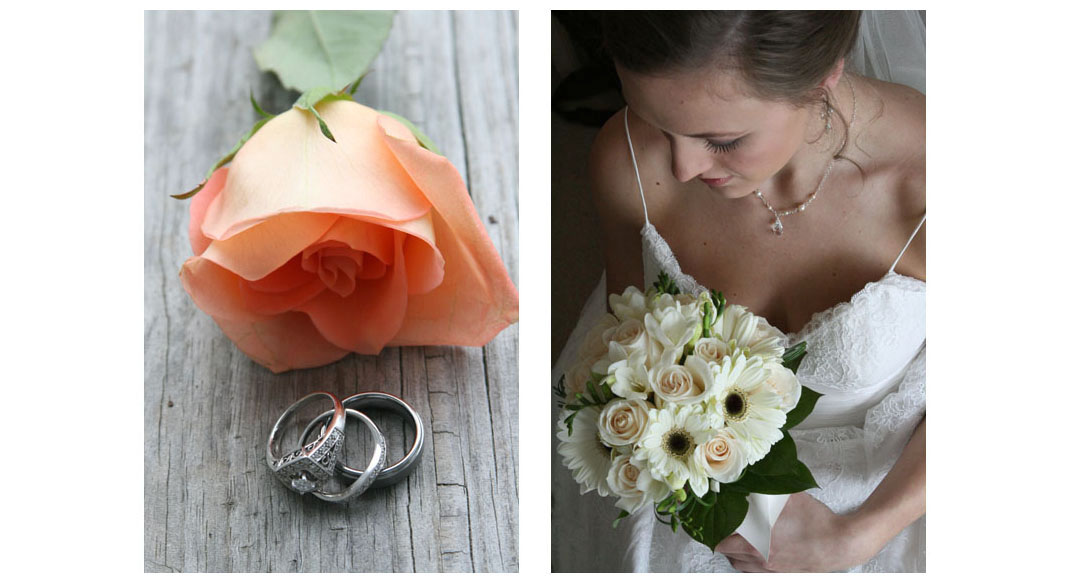 The Rings and Leigh Ann's Bridal Portrait