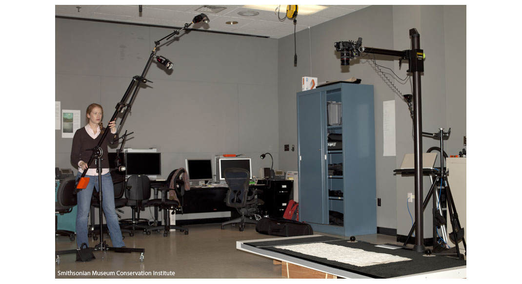 Imaging Setup for Reflectance Transformation Imaing at the Museum Conservation Institute